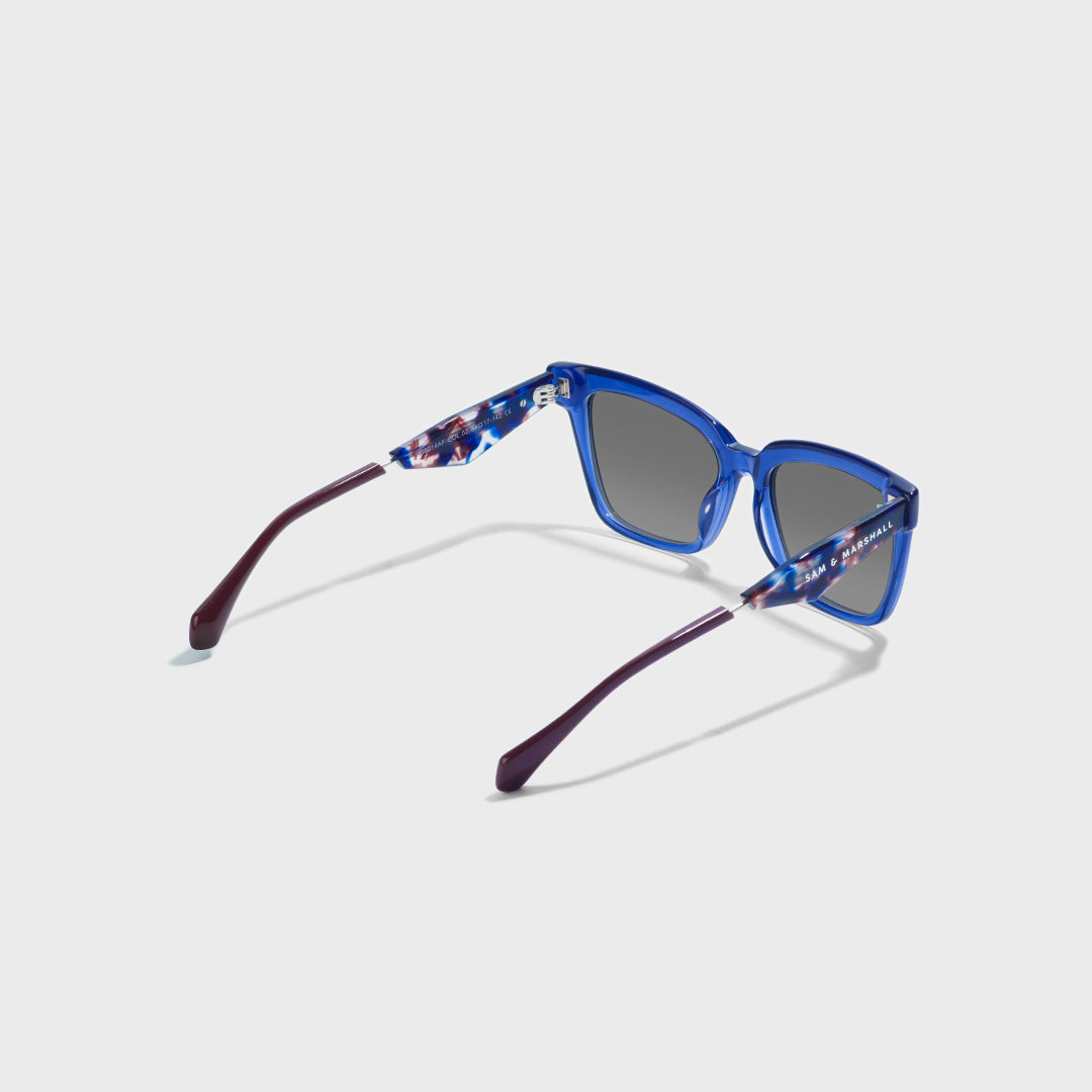 Vesper // Blue Textured