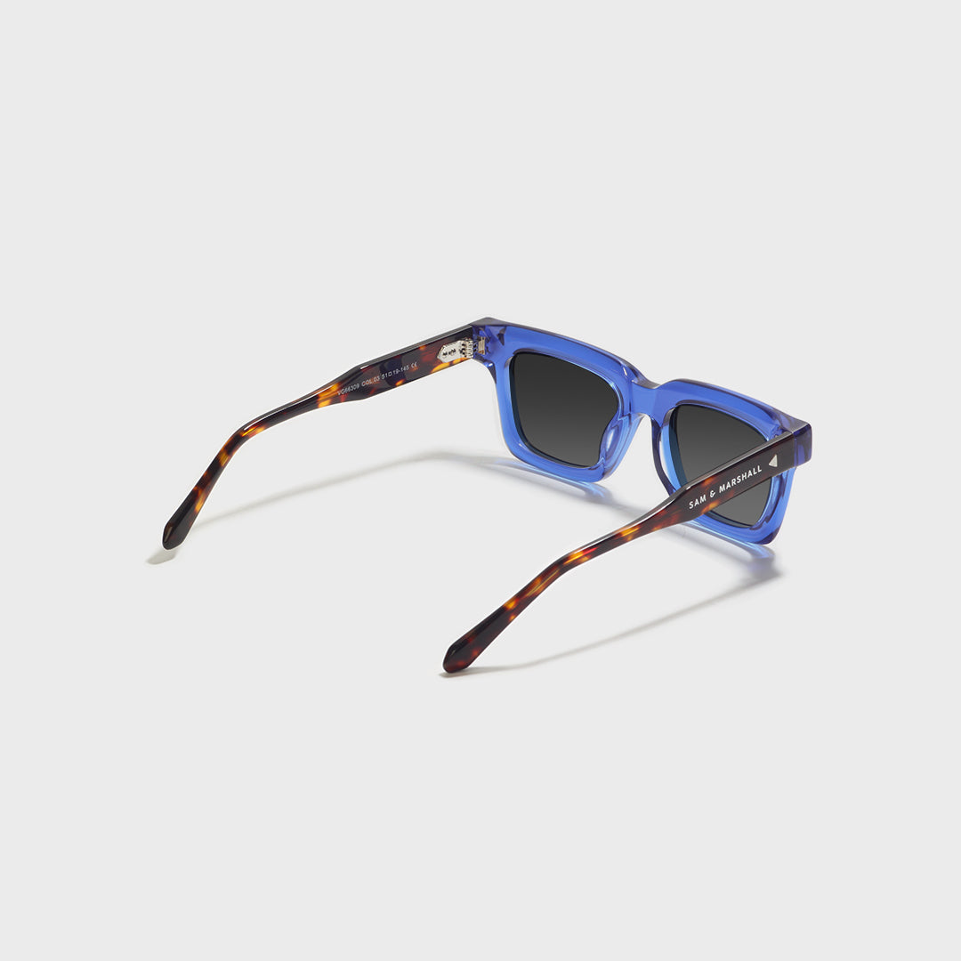 Duke // Textured Blue