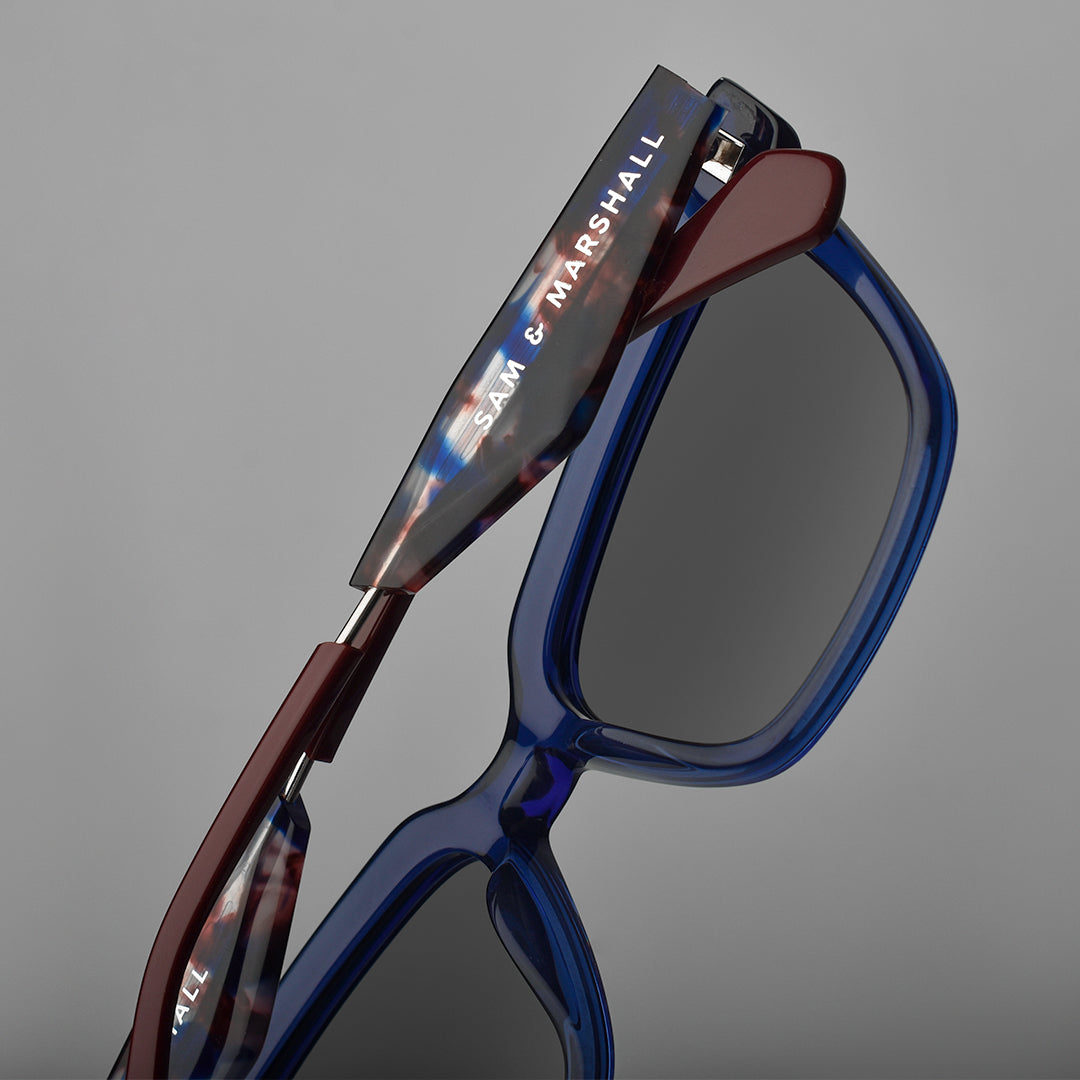 Vesper // Blue Textured