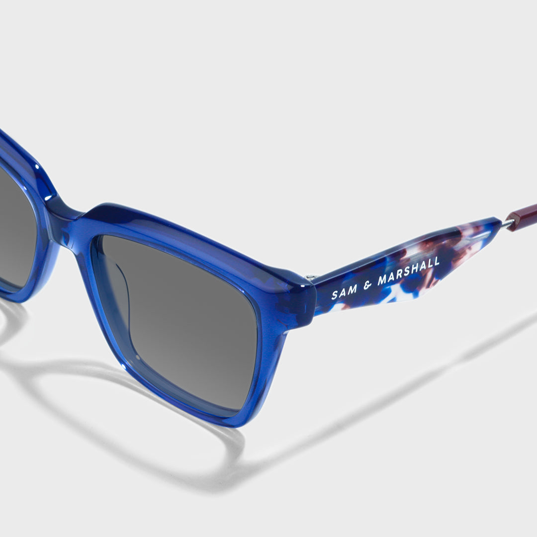 Vesper // Blue Textured