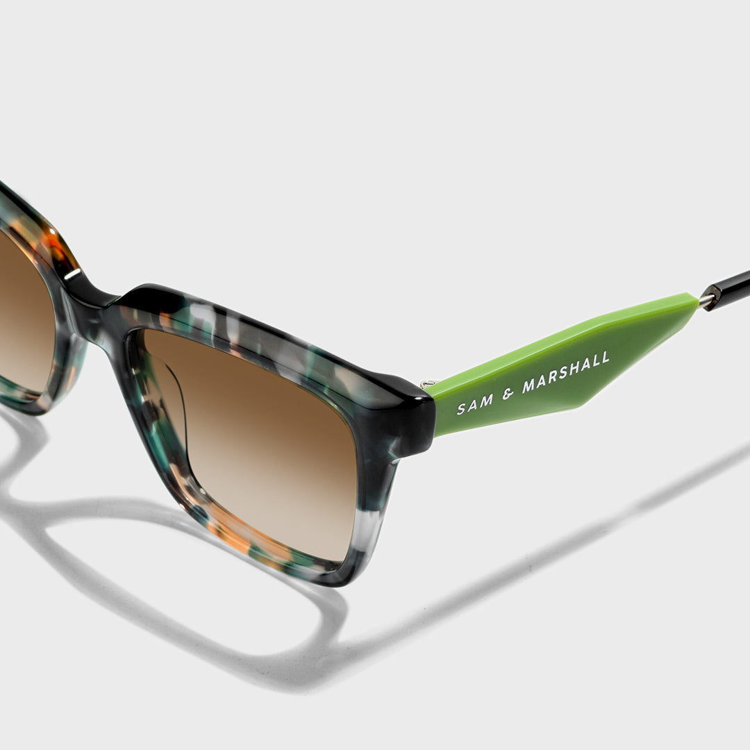 Vesper // Green Textured